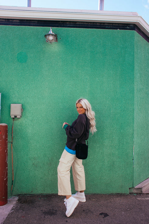 Boyish Babe Pant// Cream